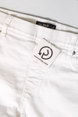 Pantaloni de femei F&F, Mărime M, Culoare Alb, Preț 33,99 Lei