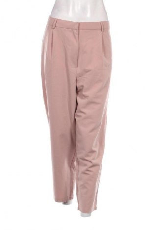 Pantaloni de femei Guido Maria Kretschmer for About You, Mărime XL, Culoare Roz, Preț 82,99 Lei