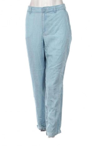 Pantaloni de femei H&M L.O.G.G., Mărime L, Culoare Albastru, Preț 33,99 Lei