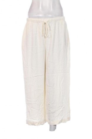 Γυναικείο παντελόνι Mango, Μέγεθος L, Χρώμα Εκρού, Τιμή 15,88 €
