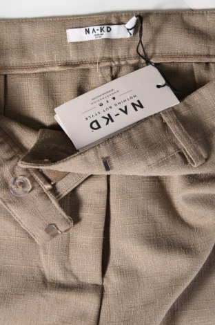 Damenhose NA-KD, Größe M, Farbe Beige, Preis 9,29 €