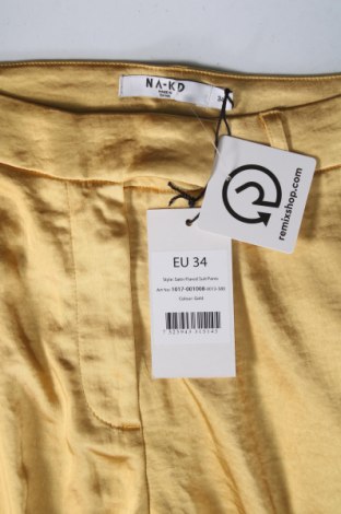 Damenhose NA-KD, Größe XS, Farbe Gelb, Preis € 12,99