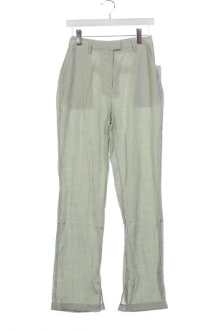 Pantaloni de femei NA-KD, Mărime S, Culoare Verde, Preț 82,99 Lei