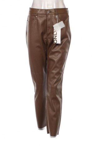 Pantaloni de femei ONLY, Mărime S, Culoare Maro, Preț 75,99 Lei