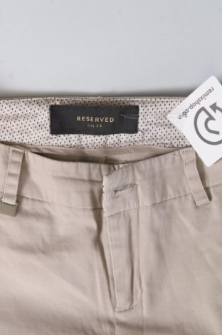 Damenhose Reserved, Größe XS, Farbe Beige, Preis € 5,00