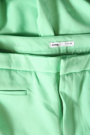 Damenhose Sinsay, Größe M, Farbe Grün, Preis € 4,99