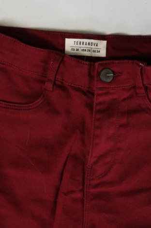 Damenhose Terranova, Größe XS, Farbe Rot, Preis € 4,99