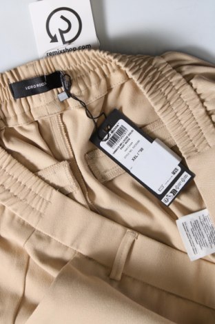 Γυναικείο παντελόνι Vero Moda, Μέγεθος XXL, Χρώμα  Μπέζ, Τιμή 23,49 €