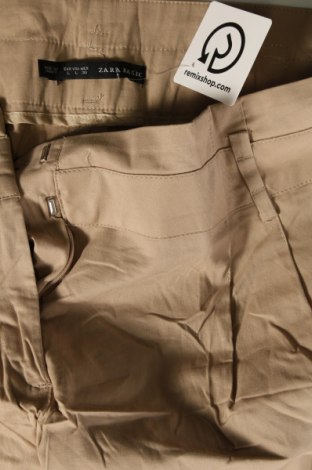 Damenhose Zara, Größe L, Farbe Beige, Preis 6,99 €