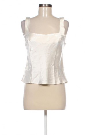 Γυναικείο αμάνικο μπλουζάκι Topshop, Μέγεθος M, Χρώμα Εκρού, Τιμή 6,39 €