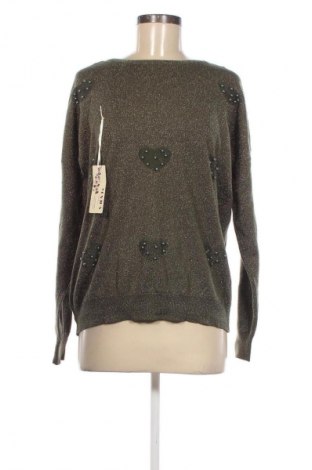 Damenpullover, Größe M, Farbe Grün, Preis 12,99 €