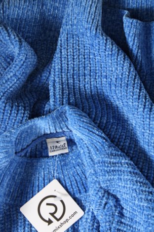 Damenpullover 17 & Co., Größe L, Farbe Blau, Preis 4,99 €