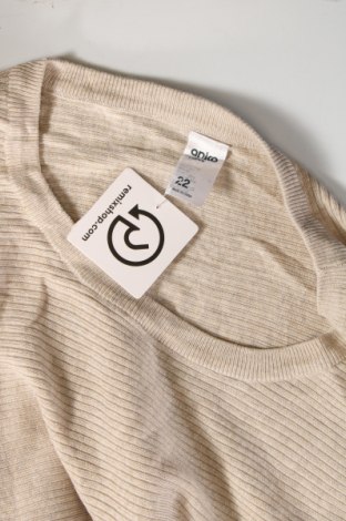 Damenpullover Anko, Größe 3XL, Farbe Beige, Preis € 9,49