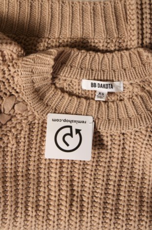 Damski sweter BB Dakota, Rozmiar XS, Kolor Beżowy, Cena 45,99 zł