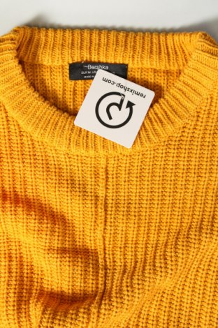 Damski sweter Bershka, Rozmiar M, Kolor Żółty, Cena 37,99 zł