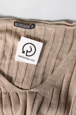 Damenpullover Blind Date, Größe XL, Farbe Beige, Preis € 9,49