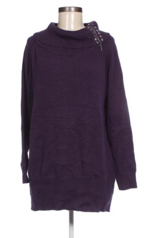 Damski sweter Bpc Bonprix Collection, Rozmiar XXL, Kolor Fioletowy, Cena 41,99 zł