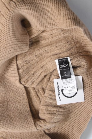 Damski sweter DAZY, Rozmiar XL, Kolor Beżowy, Cena 34,99 zł