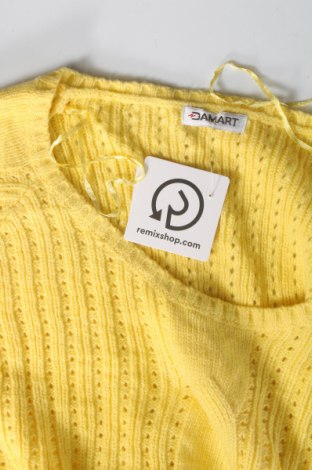 Damenpullover Damart, Größe 3XL, Farbe Gelb, Preis € 20,18