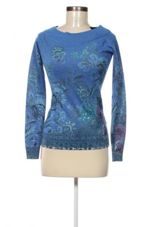 Dámsky pulóver Desigual, Veľkosť XS, Farba Modrá, Cena  46,90 €