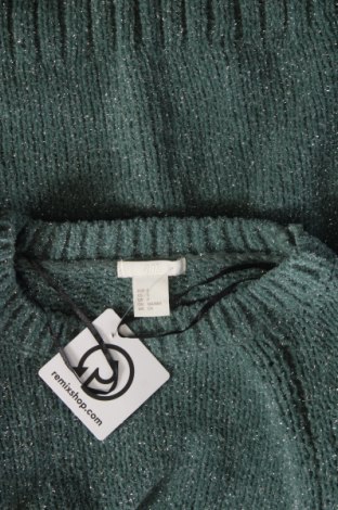 Damski sweter H&M, Rozmiar S, Kolor Zielony, Cena 21,99 zł