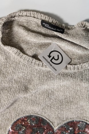 Damenpullover Jean Pascale, Größe XL, Farbe Grau, Preis 9,49 €