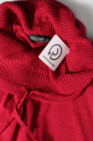 Damenpullover Laura Torelli, Größe S, Farbe Rot, Preis 8,29 €