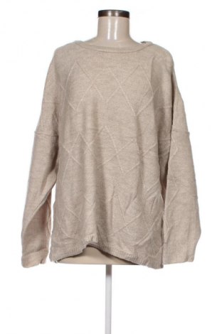 Γυναικείο πουλόβερ Laura Torelli, Μέγεθος XL, Χρώμα  Μπέζ, Τιμή 17,99 €