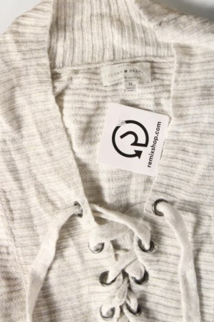 Damski sweter Lucky Brand, Rozmiar M, Kolor Szary, Cena 45,99 zł