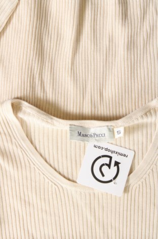 Damenpullover Marco Pecci, Größe S, Farbe Beige, Preis 9,49 €