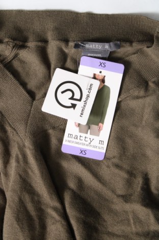 Pulover de femei Matty M, Mărime XS, Culoare Verde, Preț 107,99 Lei