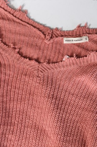 Damenpullover Moon & Madison, Größe S, Farbe Aschrosa, Preis € 7,49