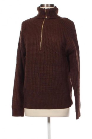 Γυναικείο πουλόβερ Pieces, Μέγεθος M, Χρώμα Καφέ, Τιμή 12,78 €
