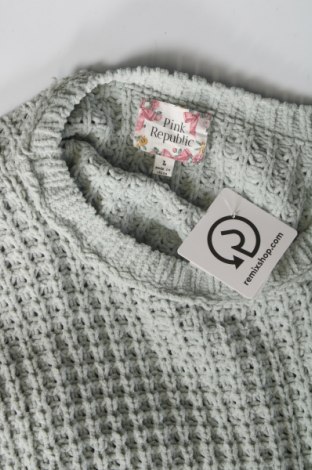 Damski sweter Pink Republic, Rozmiar L, Kolor Zielony, Cena 32,99 zł