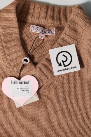 Damenpullover Rosa & Me, Größe M, Farbe Beige, Preis € 47,79