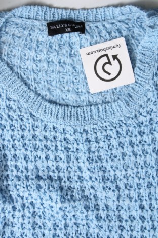 Damenpullover Sally & Circle, Größe XS, Farbe Blau, Preis 3,79 €