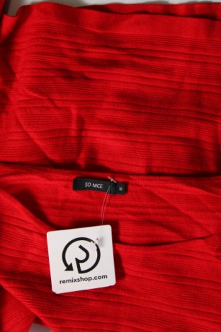 Damenpullover So Nice, Größe S, Farbe Rot, Preis € 9,49