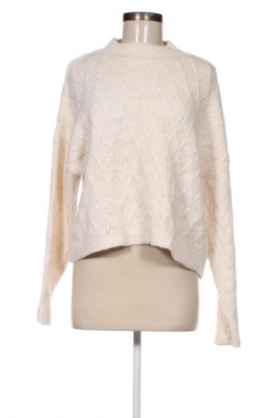 Damenpullover Stradivarius, Größe L, Farbe Ecru, Preis 8,29 €