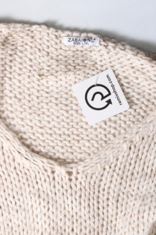 Damenpullover Zabaione, Größe L, Farbe Beige, Preis € 10,49