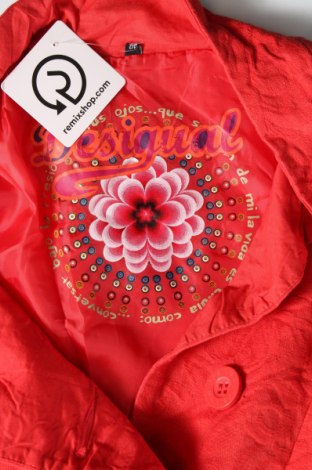 Damenmantel Desigual, Größe M, Farbe Rot, Preis € 105,29