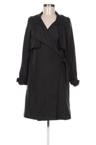 Damen Trench Coat H&M Divided, Größe XXS, Farbe Schwarz, Preis € 24,49