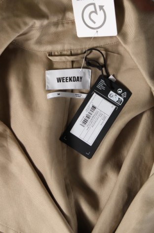 Damen Trenchcoat Weekday, Größe M, Farbe Beige, Preis 96,39 €