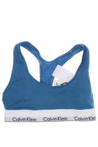 Dámský sportovní top  Calvin Klein, Velikost XS, Barva Modrá, Cena  991,00 Kč