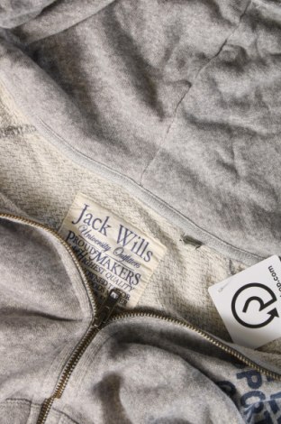 Дамски суичър Jack Wills, Размер L, Цвят Сив, Цена 41,29 лв.