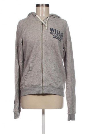 Дамски суичър Jack Wills, Размер L, Цвят Сив, Цена 41,29 лв.