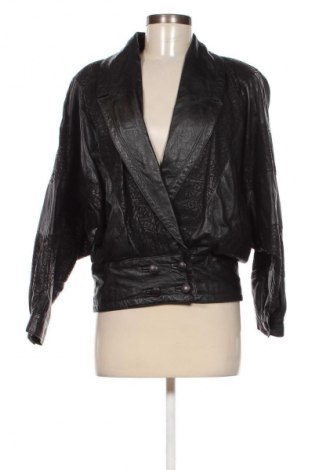 Dámska kožená bunda , Veľkosť M, Farba Čierna, Cena  55,00 €