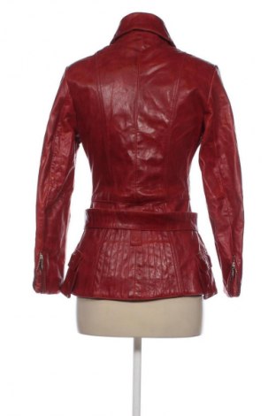 Damen Lederjacke, Größe M, Farbe Rot, Preis 67,79 €