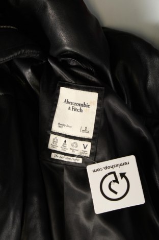 Geacă de piele pentru femei Abercrombie & Fitch, Mărime S, Culoare Negru, Preț 148,99 Lei