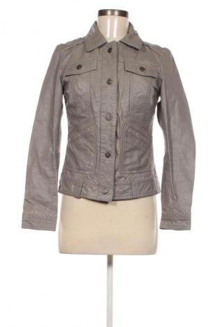 Damen Lederjacke Best Connections, Größe XS, Farbe Grau, Preis € 23,99