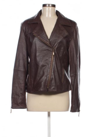 Γυναικείο δερμάτινο μπουφάν Broch Leather, Μέγεθος L, Χρώμα Καφέ, Τιμή 38,79 €